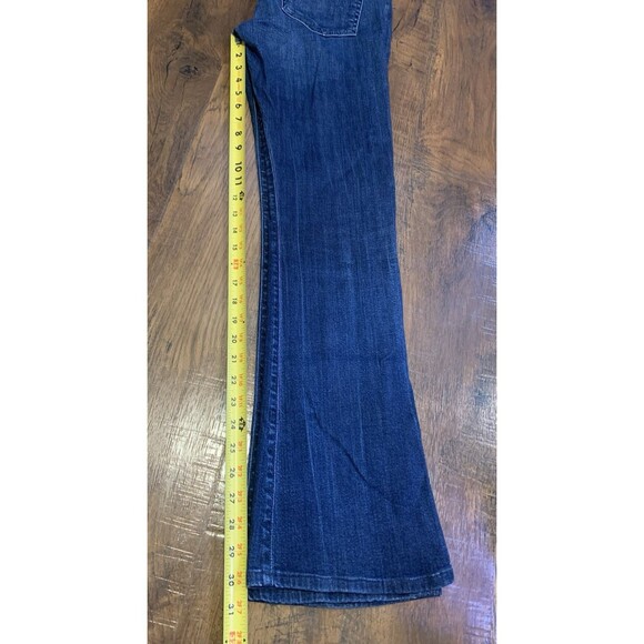 Citizens of Humanity Women's Size 31 Low Rise Flared Dark Wash Blue Jeans - Picture 7 of 8